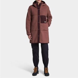 The North Face Women's Brown Hooded Coat